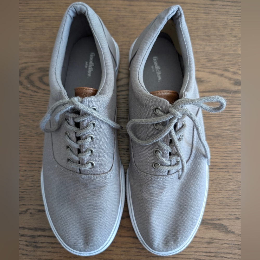 Goodfellow & Co Men's Gray Canvas Sneakers